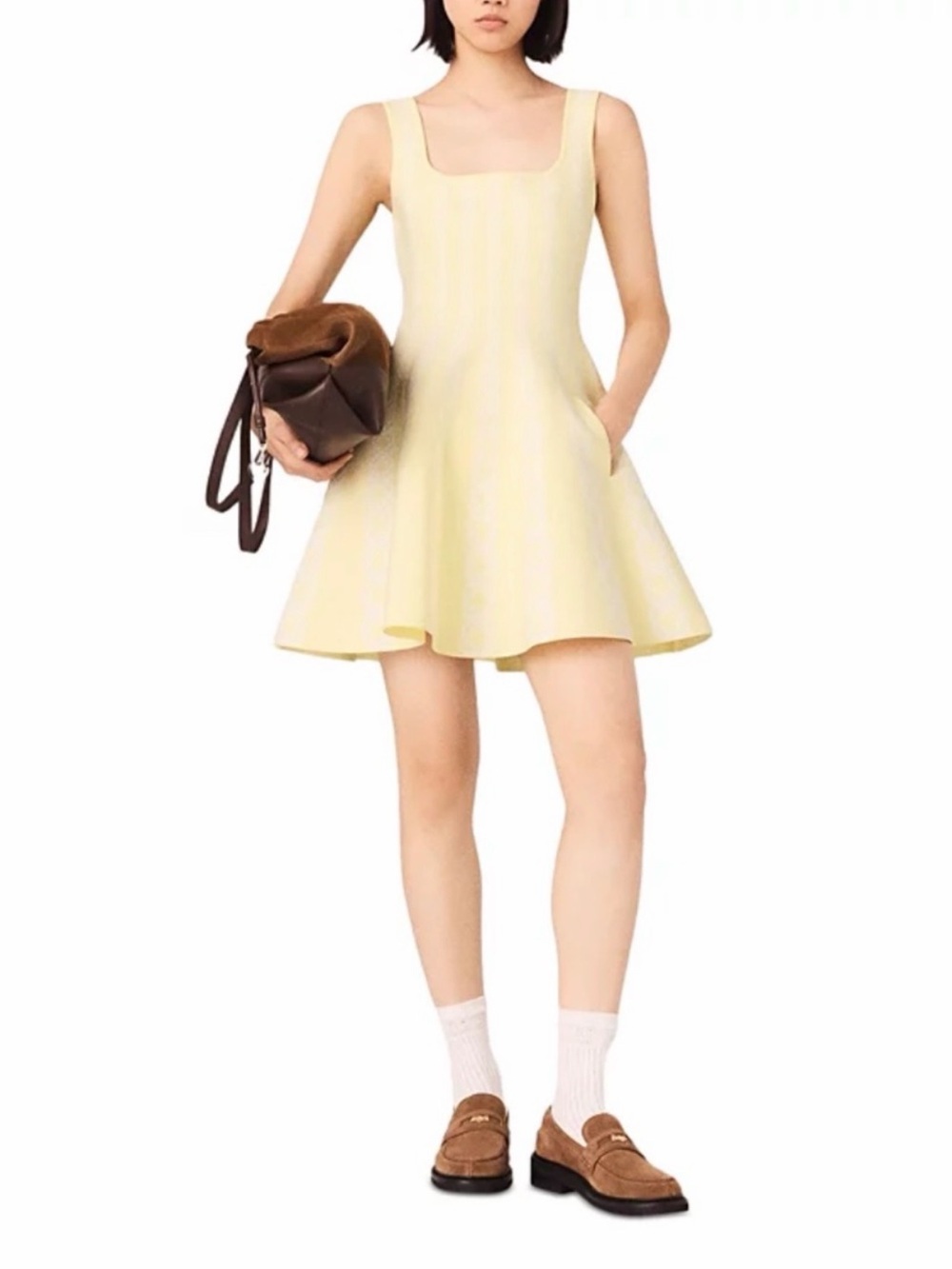 MAJE Russelgy Mini Jacquard Skater
Dress